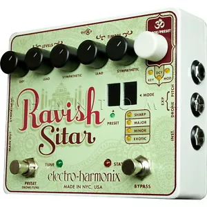 Electro-Harmonix - Schöne Sitar - Synth/Sympathische Drohne EHX Gitarreneffekte... - Bild 1 von 3