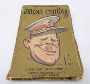 Men Only, April 1940, Vol. 14 No. 53, World War Two Booklet, Humour, Illustrated - Picture 1 of 22