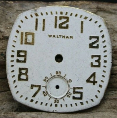 WALTHAM METAL MILITAR TRINCHERA ART DECO RELOJ PULSERA ESFERA 27x27mm 301 (J2H) Foto 1 de 2