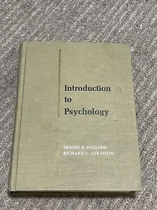 Introduction to Psychology 4th Edition 1967 HC by Hilgard & Atkinson Vintage - Picture 1 of 11