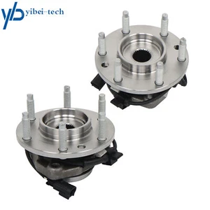 Pair Front Wheel Hub Bearing For GMC Envoy Chevy Trailblazer 2002-2009 W/ABS 4WD - Bild 1 von 14