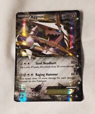 Aggron EX 93/160 - Holo Ultra Rare - XY Primal Clash - Pokemon TCG Card