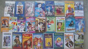 lot 25 VHS SECAM Cassettes vidéos video Francais Français French video tapes - Picture 1 of 1