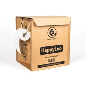 Kildwick HappyLoo Trockentoilette Campingtoilette aus stabilem Karton - Bild 1 von 9