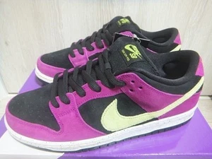 NIKE Men 10.0US Sb Dunk Low Pro Red Plum Bq6817-501 - Picture 1 of 10