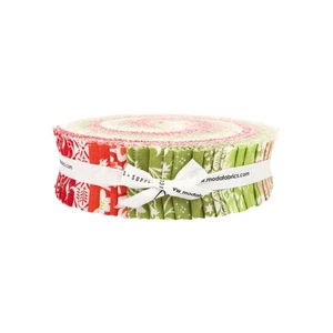 NIP: 40 Piece Fig Tree Fabrics Buon Natalie Honey Bun 1.5" x 42" - Picture 1 of 3