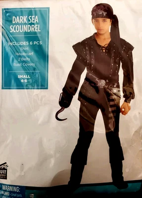 Juego de Disfraz de Canalla del Mar Oscuro - Pequeño Foto 1 de 2