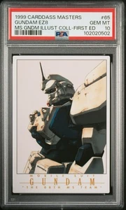 Gundam TCG - Carddass Masters Gundam EZ8 First Edition PSA 10 - Picture 1 of 4