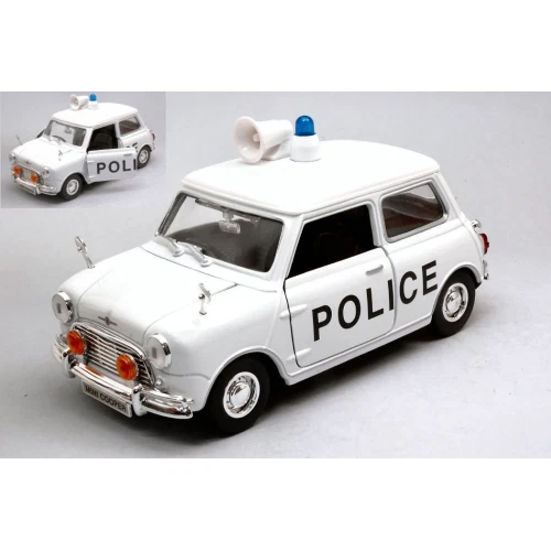 MotorMax MINI COOPER CLASSIC UK POLICE 1 18 - MTM79742