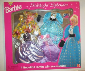 Barbie... JUEGO DE REGALO VINTAGE 1997 STARLIGHT SPLENDOR MODA + ACCESORIOS... SIN USAR, EN CAJA ORIGINAL - Imagen 1 de 3