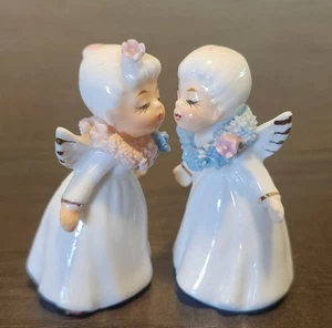 Vintage Napco Napcoware küssende Engel Mini Figuren 2" - Bild 1 von 7