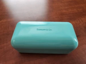 Tiffany & Co Signature Blau Sonnenbrille Brille Hartschalenetui Nur Klappschale - Bild 1 von 4