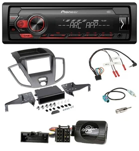 Pioneer DAB 1DIN MP3 Lenkrad USB Autoradio für Ford Transit V363 15-18 ohne Disp - Bild 1 von 9