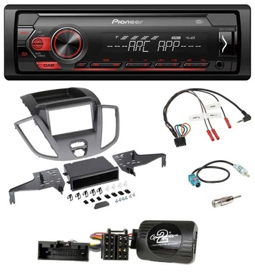 Pioneer DAB 1DIN MP3 Lenkrad USB Autoradio für Ford Transit V363 15-18 ohne Disp - Bild 1 von 4