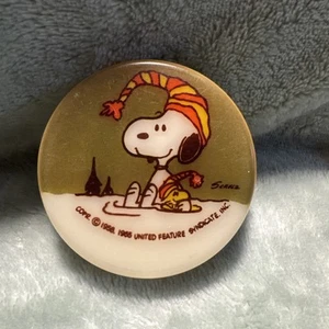 Luz nocturna vintage de Navidad Snoopy Peanuts perro Schultz 1965 funciona - Imagen 1 de 3