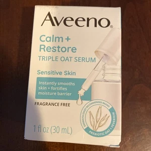 Aveeno CALM + RESTORE for Sensitive Skin 1.7oz OAT GEL MOISTURIZER fragrance fre - Picture 1 of 5