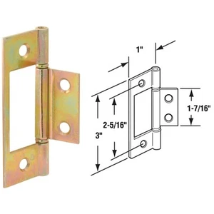 Prime-Line Closet Door Hinge (2 Count) N 6656 PRIME-LINE N 6656 049793066565 - Picture 1 of 2