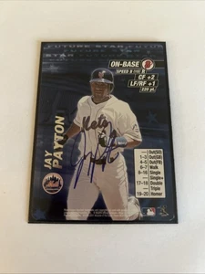 2001 MLB Showdown Jay Payton Future Star Promo Auto Signed - Picture 1 of 1