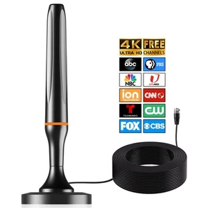 Digital TV Antenna for Smart Tv Indoor, 360 Reception Digital HDTV Antenna fo... - Picture 1 of 8