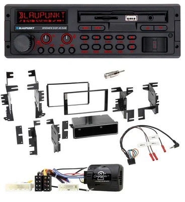 Blaupunkt SD Lenkrad USB Bluetooth DAB Autoradio für Nissan Cube ab 2009 Frontie - Bild 1 von 4