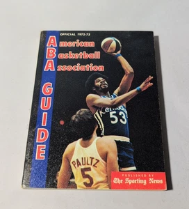 1972-73 ABA OFFIZIELLER SPORTNACHRICHTEN BASKETBALLFÜHRER BARRY GILMORE COVER - SCHÖN - Bild 1 von 3