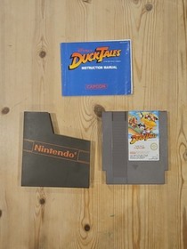 Disney&rsquo;s DuckTales &ndash; NES Cartridge + Sleeve + Manual &ndash; Classic Retro Game PAL