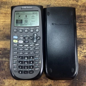 Texas Instruments TI-89 Titanium Graphing Calculator - Graphite Black - Tested - Picture 1 of 8