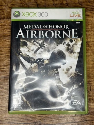Medal of Honor: Airborne (Xbox 360, 2007) w/ Manual Complete | CIB | Tested - Image 1 of 4