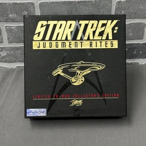 Star Trek: Judgment Rites Limited CD-ROM Collector's Edition (PC, 1995) Komplett - Bild 1 von 7