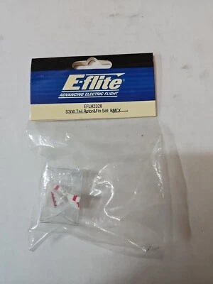 E-Flite EFLH2328 S300 Tail Rotor & Fin Set (for BMCX) NEW - Image 1 of 3