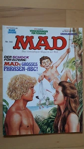 Alemán MAD Nº144 - EXCELENTE Z0-1 ORIGINAL BSV COMICHEFT Sátira Alfred E. Neumann - Imagen 1 de 3