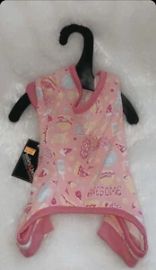 Bailey&belle: pink one piece pajamas for dogs size XXS, XS And L. - Picture 1 of 1