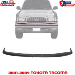 NEW Front Bumper Upper Filler Primed Plastic For 2001-2004 Toyota Tacoma - Picture 1 of 6