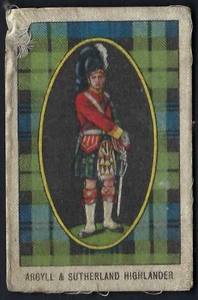 MY WEEKLY - OUR SOLDIER BOYS (SILK) - ARGYLL & SUTHERLAND HIGHLANDERS - Picture 1 of 2