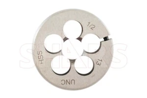 Troquel dividido redondo ajustable 3/4-16 NF HSS 1-1/2" diámetro exterior ¡Nuevo!} - Imagen 1 de 4