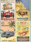 Automobile   Lot 4  Cartes Postales   Dont  2 Vintage(Monaco) Ed.La Cigogne