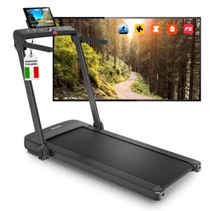 YM ArtGO RAFFAELLO Tapis Roulant Elettrico Pieghevole Compatto, Fino a 14 km/h - Foto 1 di 10