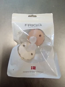 2er Pack Silikon Schnuller Brustwarze - Rosa Weiß - Bild 1 von 2