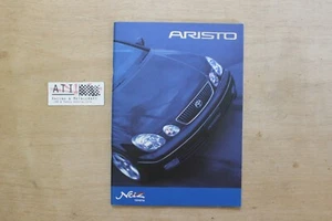 JDM Toyota Aristo JZS160 Original Sales Brochure catalogue - Picture 1 of 6