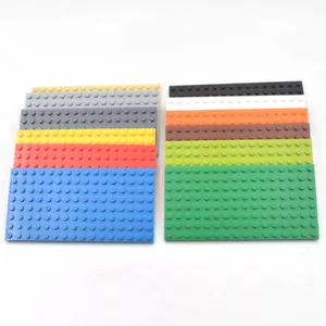 6pcs 8X16 Studs Baseplate Base Plates Building Blocks Bricks for LEGO 92438 UK - Picture 1 of 15