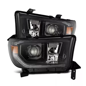 AlphaRex Pro-Series For 2007-2013 Toyota Tundra LED Projector Headlights Black - Bild 1 von 14
