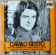 CAMILO SESTO EP 7" PS To Be A Man +3 KILLER Mod DANCER Fuzz PSYCH Breaks 1972