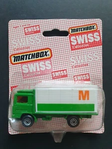 MATCHBOX SWISS COLLECTION MB-20 SUPERFAST VOLVO TRUCK M MIGROS SEALED BLISTER - Picture 1 of 5