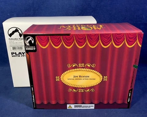 JIM HENSEN Special Edition ACTION FIGURE Muppets PALISADES DIRECT 6" Figure 2005 Cover