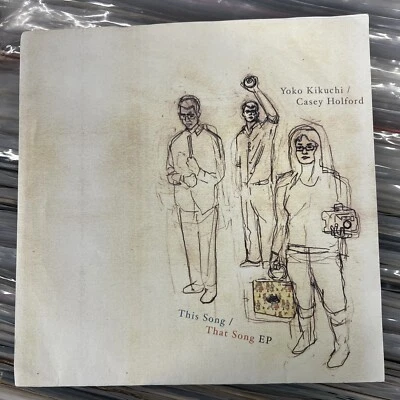 Yoko Kikuchi And Casey Holford ‎– 'This Song - That Song' 7" EP 2006 US Foto 1 de 4