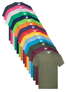 Fruit of the Loom Lightweight Cotton Summer Budget Tee Shirt T-Shirt S-5XL