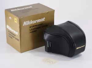 FUNDA NIKON PARA NIKKORMAT SERIE FT, NEGRA DURA, SIN USAR/222503 - Imagen 1 de 1