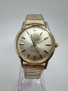 Lord Elgin 25 Jewel Automatic 10k Gold Plated Vintage 1950's Mens Watch....33mm - Picture 1 of 19