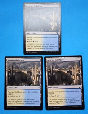 3x Azorius Guildgate Commander 2018 Mtg Magic Card Dual Land Gate Mana 234 - Image 1 of 4