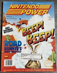 NINTENDO POWER 43 Dec 1992 ~ Road Runner Death Valley Rally; LOST VIKINGS Poster - Picture 1 of 4